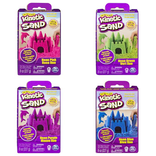 12 Pack: Assorted Kinetic Sand™ 8oz.